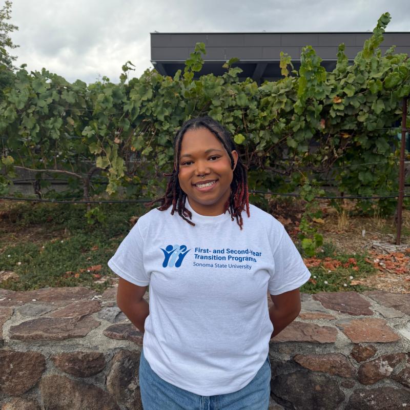 This is a picture of Peer Mentor Alebreana Henning