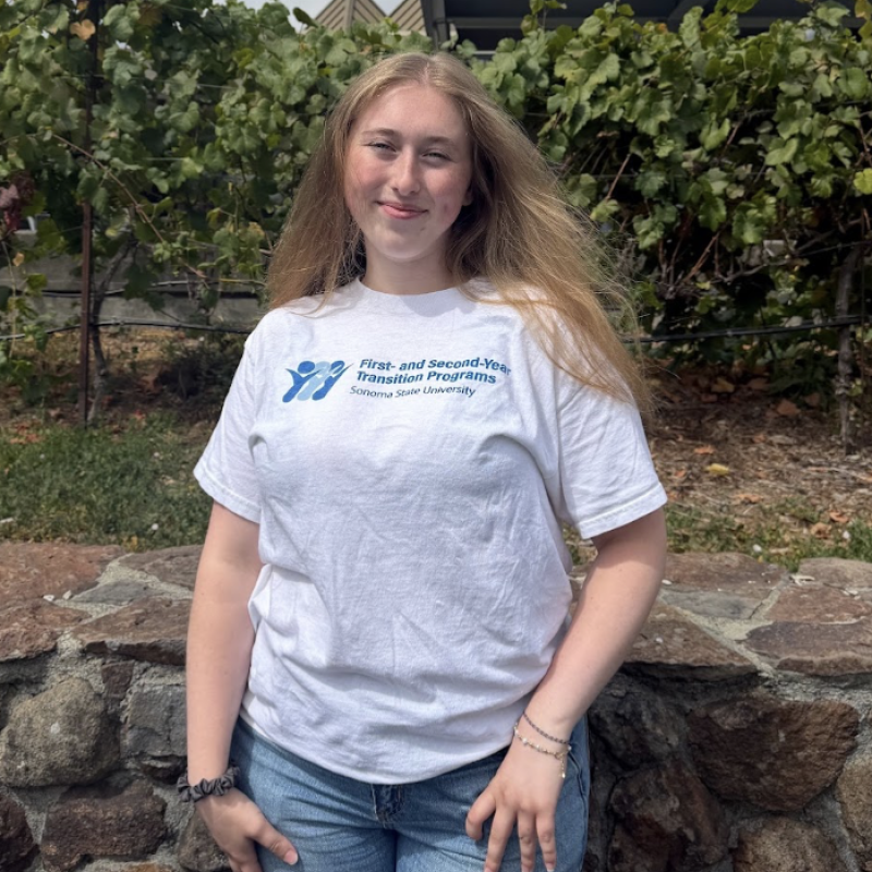 This is a picture of Peer Mentor Ashleigh Rush