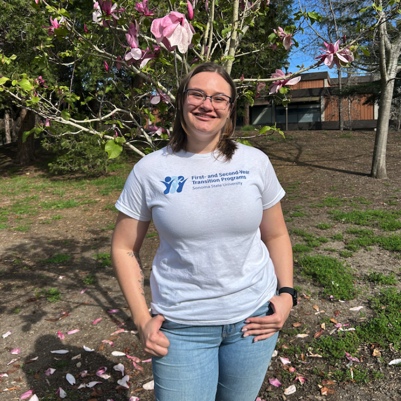 This is a picture of Peer Mentor Allison DeStasio