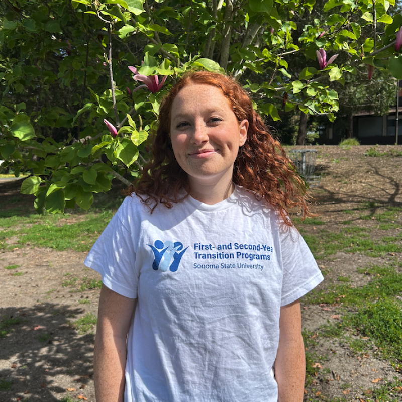 This is a picture of Peer Mentor Lea Davis