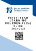 Flyer with QR code for FLC guide 